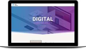 digital marketing homepage, αρχική σελίδα εταιρίας διαδικτυακού μάρκετινγ